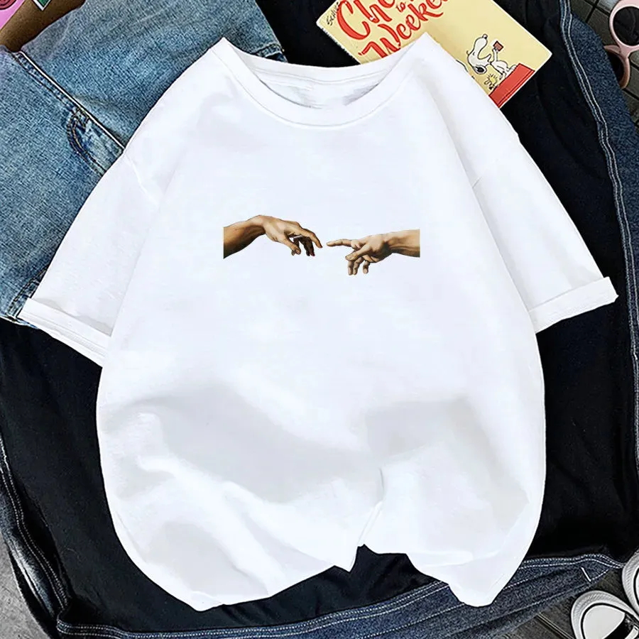 Adorable Cat Print T-Shirts