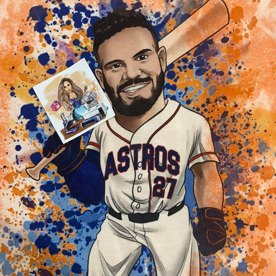 Altuve Cartoon