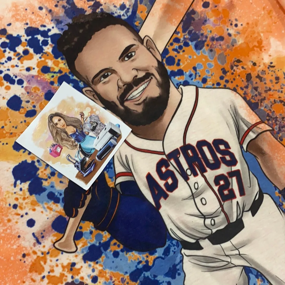 Altuve Cartoon