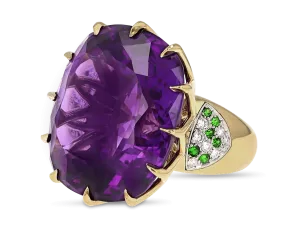 Amethyst Cocktail Ring, 51.49 Carats