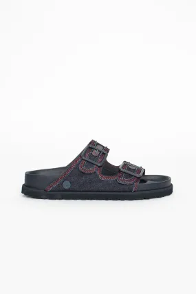 Arizona Stone Washed Sandal Dark Wash Denim