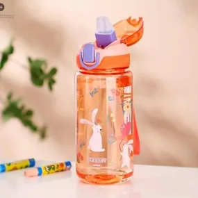 Attractive cartoon water bottle (Orange - 500ml)