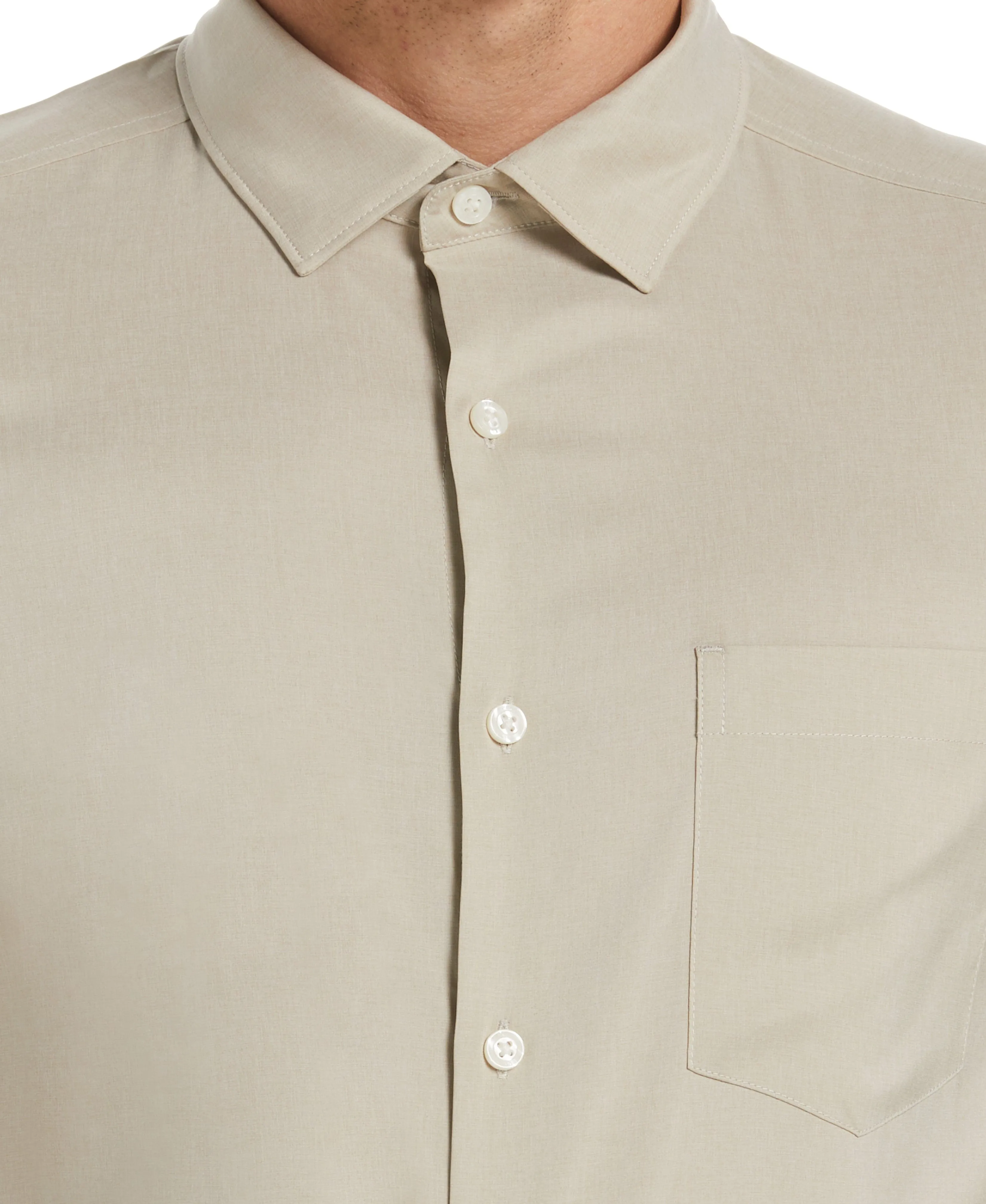 Big & Tall Total Stretch Heather Shirt