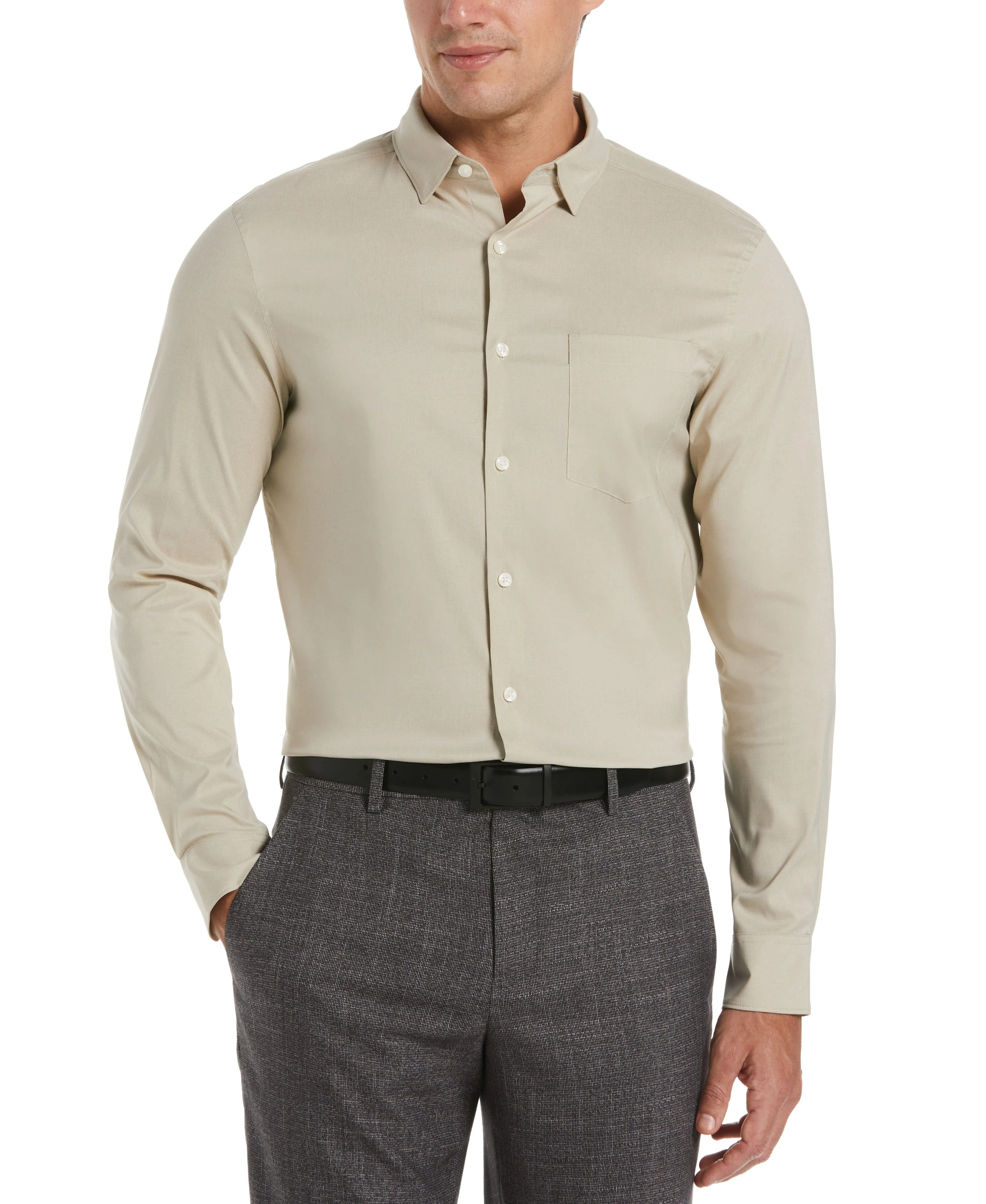 Big & Tall Total Stretch Heather Shirt