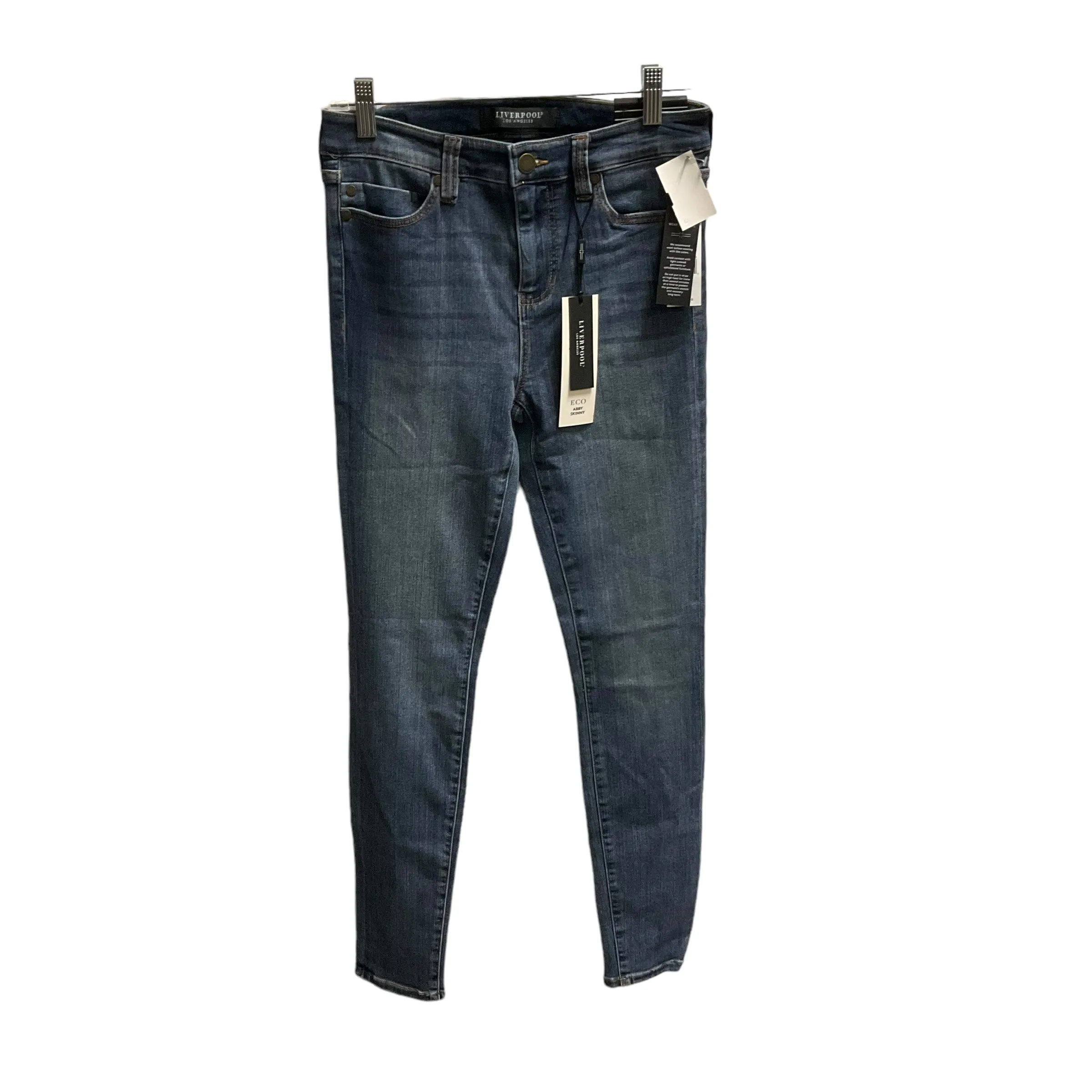 Blue Denim Jeans Skinny Liverpool, Size 4