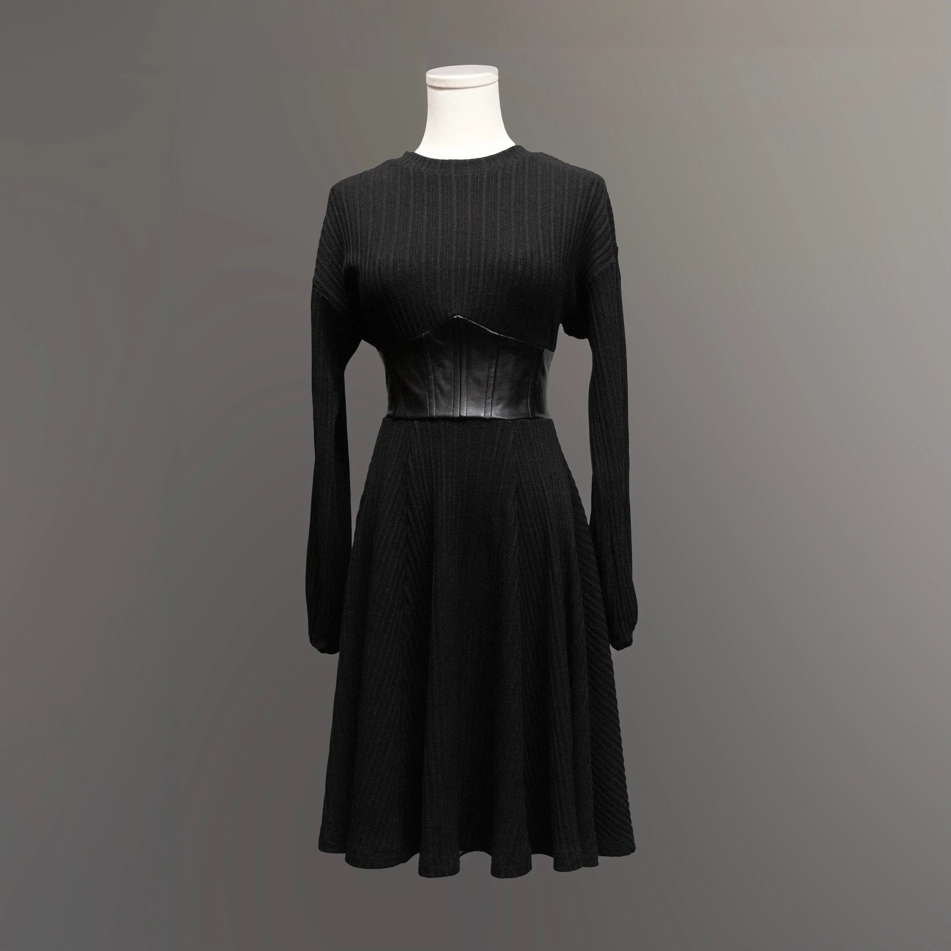 Blythe - Sweater Dress with Corset Waist