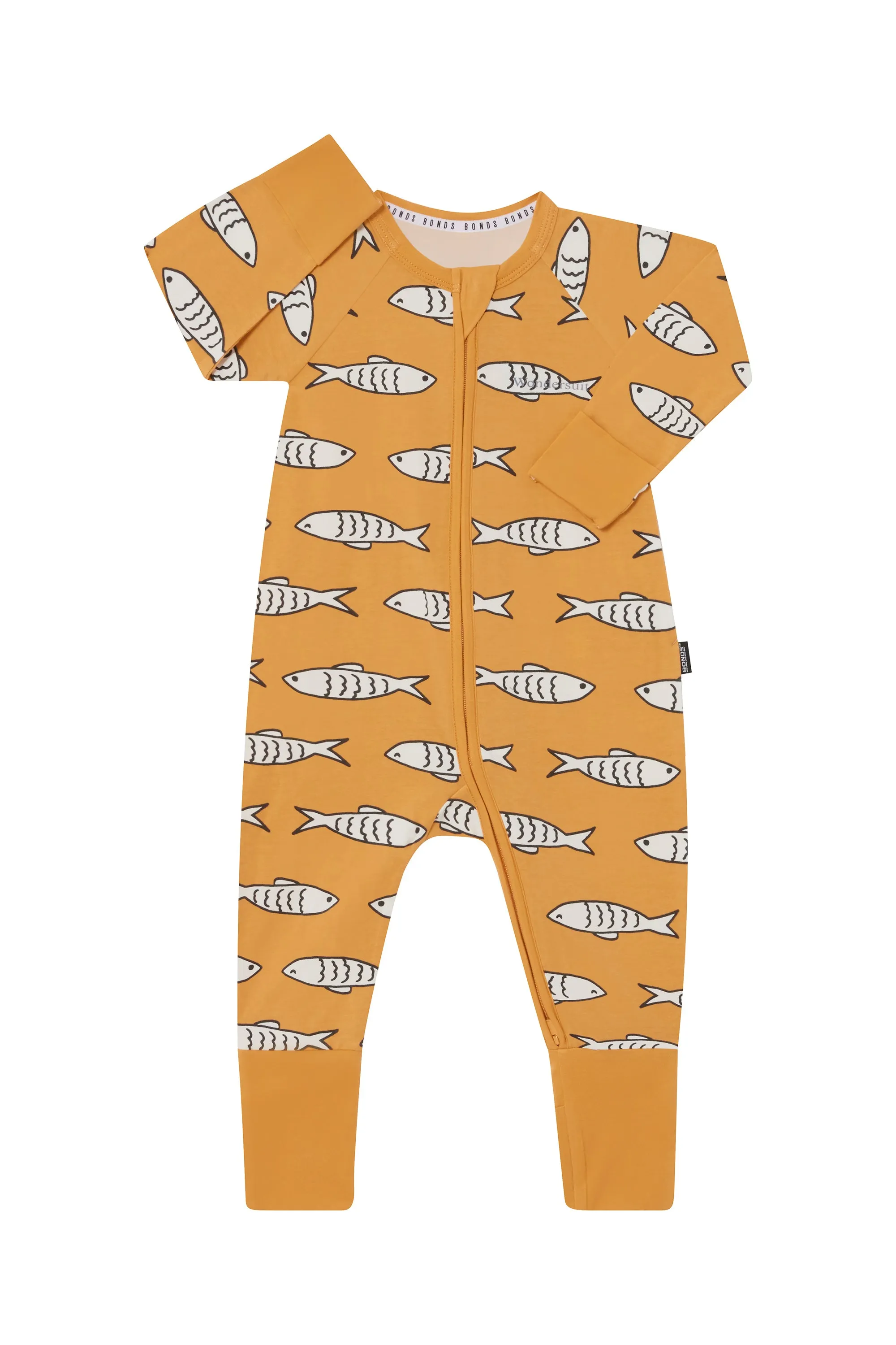 Bonds Zip Wondersuit - Coastal Catch Orange