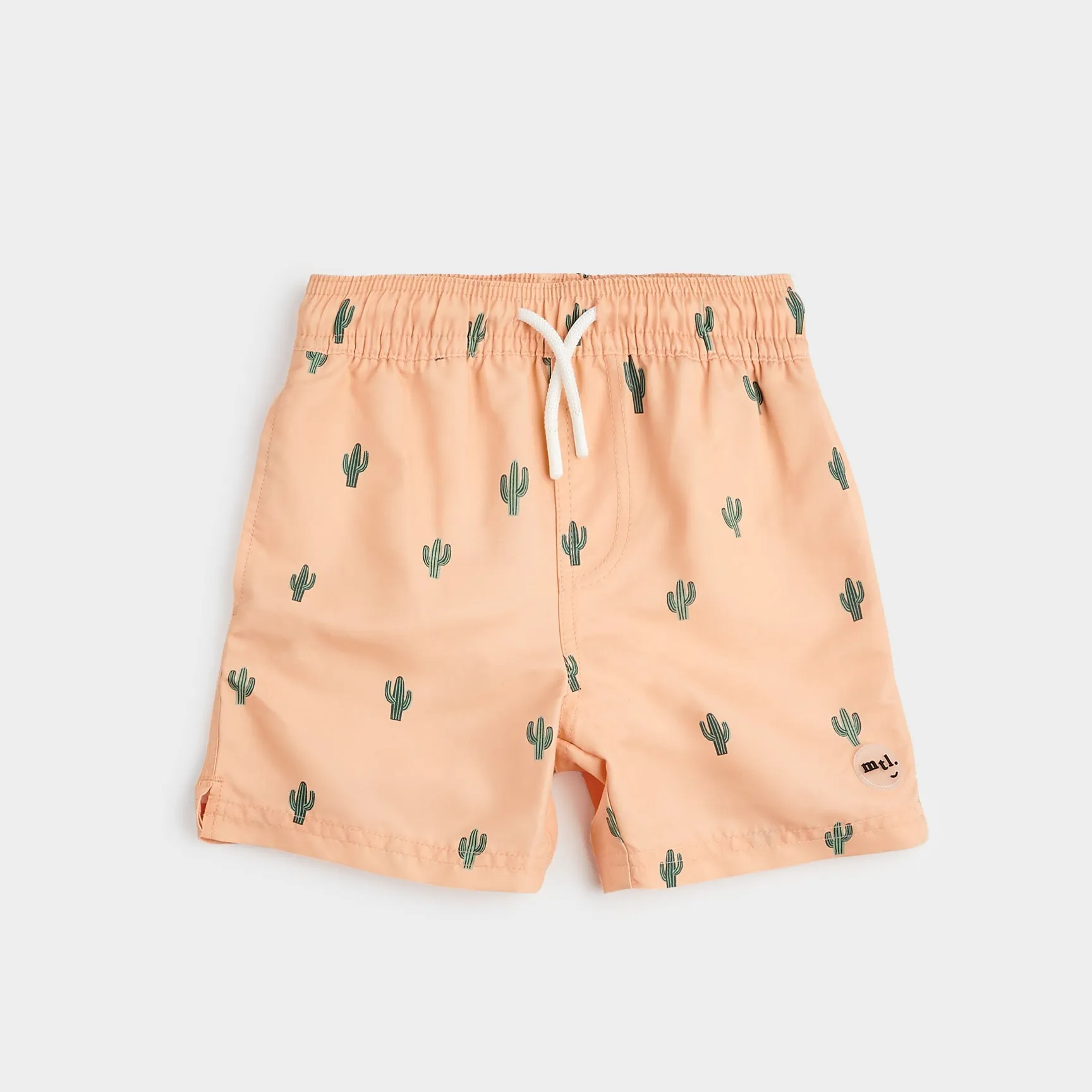 Cactus Swim Trunks | Apricot