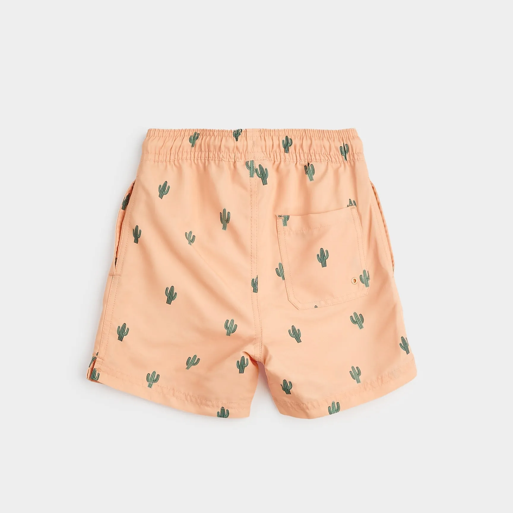 Cactus Swim Trunks | Apricot