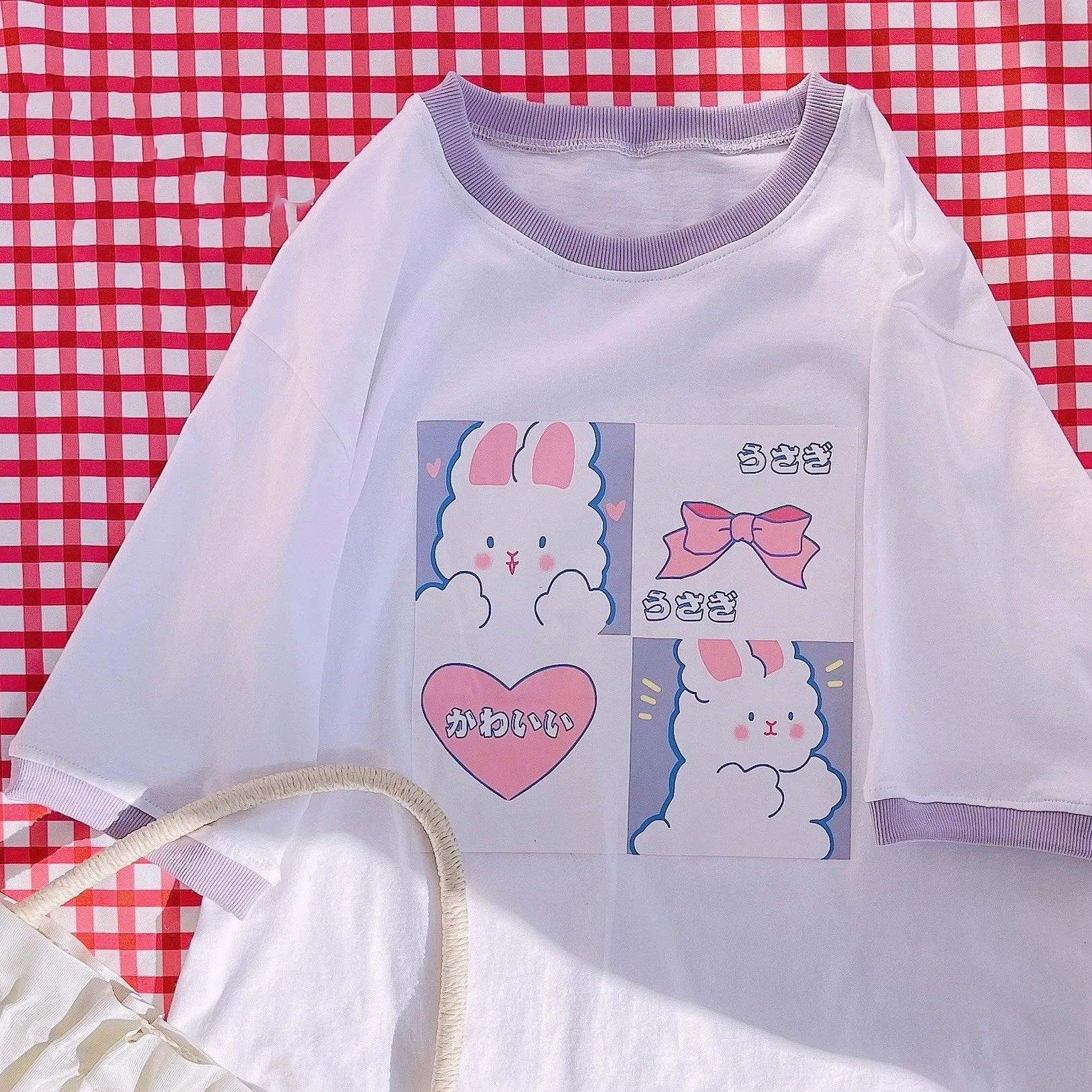 Cute cartoon print short sleeve PL51170