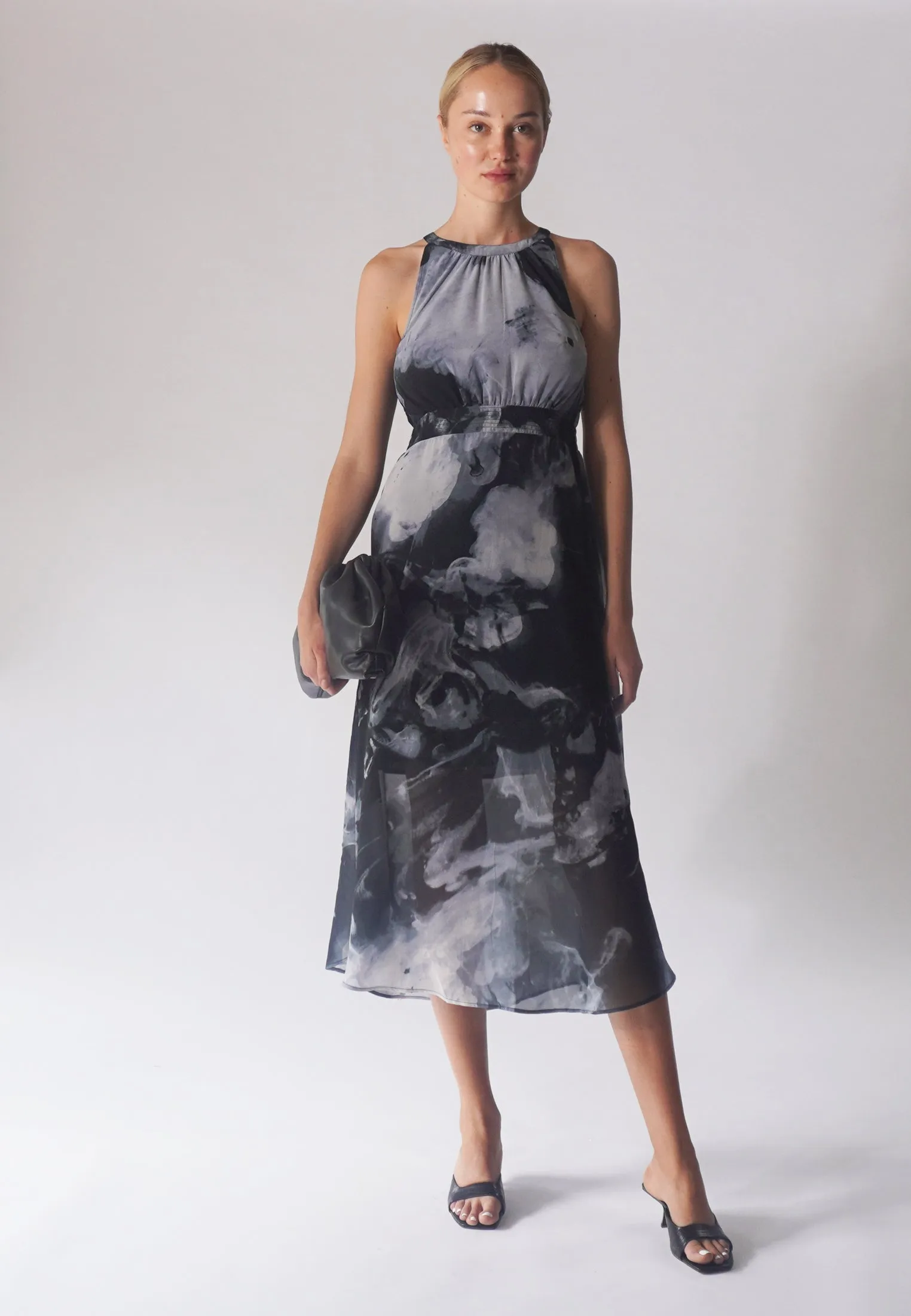 DESTINY MIDI DRESS MIST