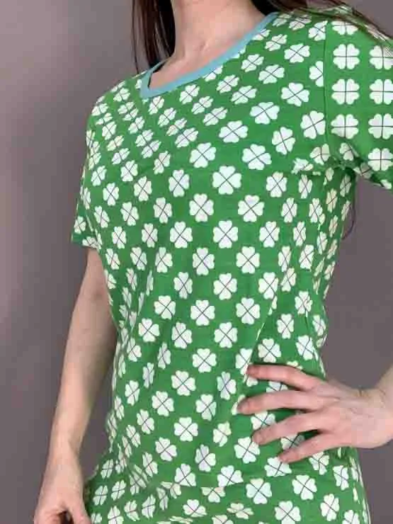 DUNS Short Sleeved T-shirt Adult - Clover Green