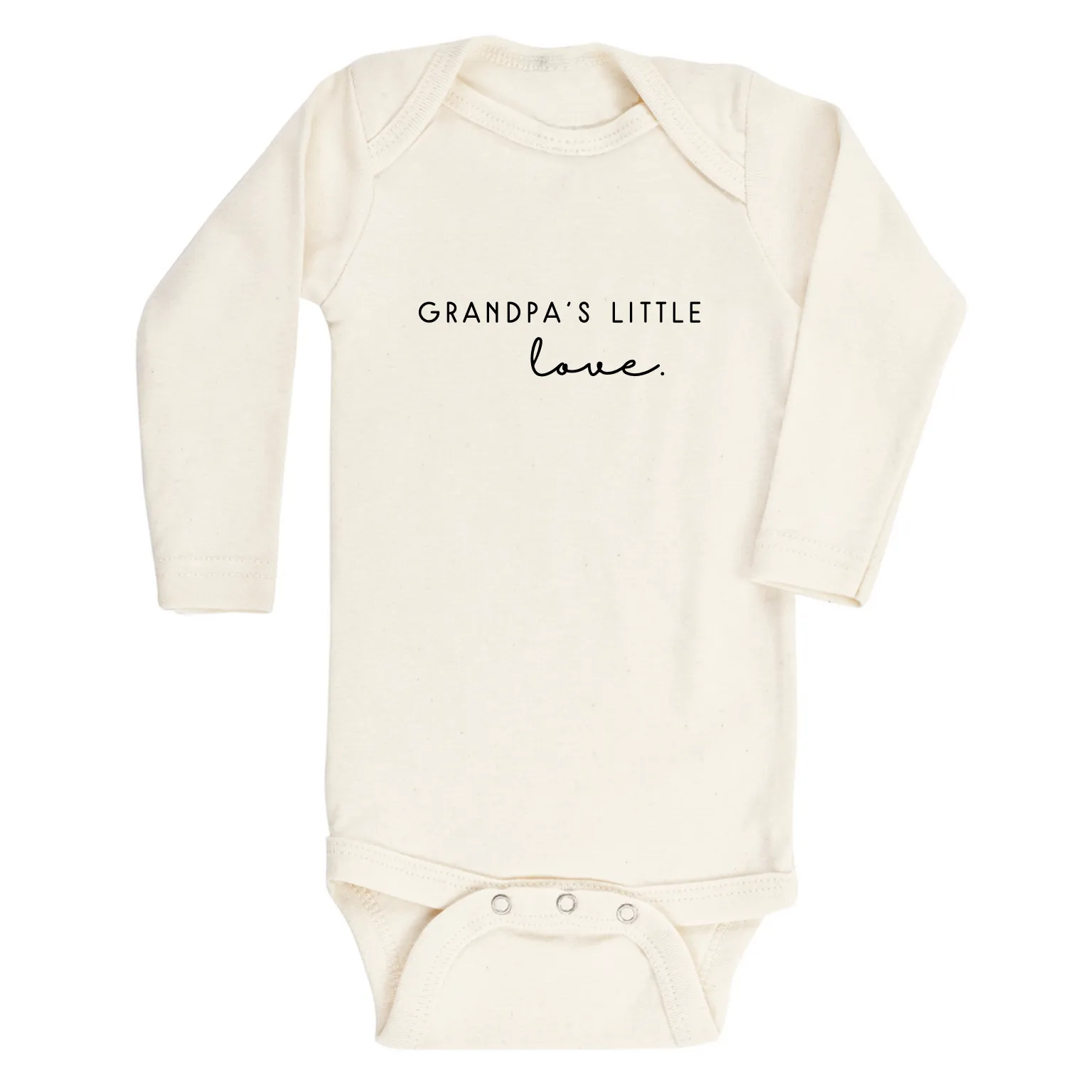 Grandpa's Little Love - Long Sleeve Organic Bodysuit