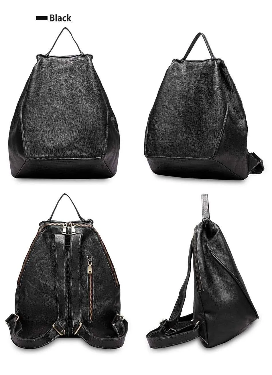 Large Capacity Cow Leather Female Bag