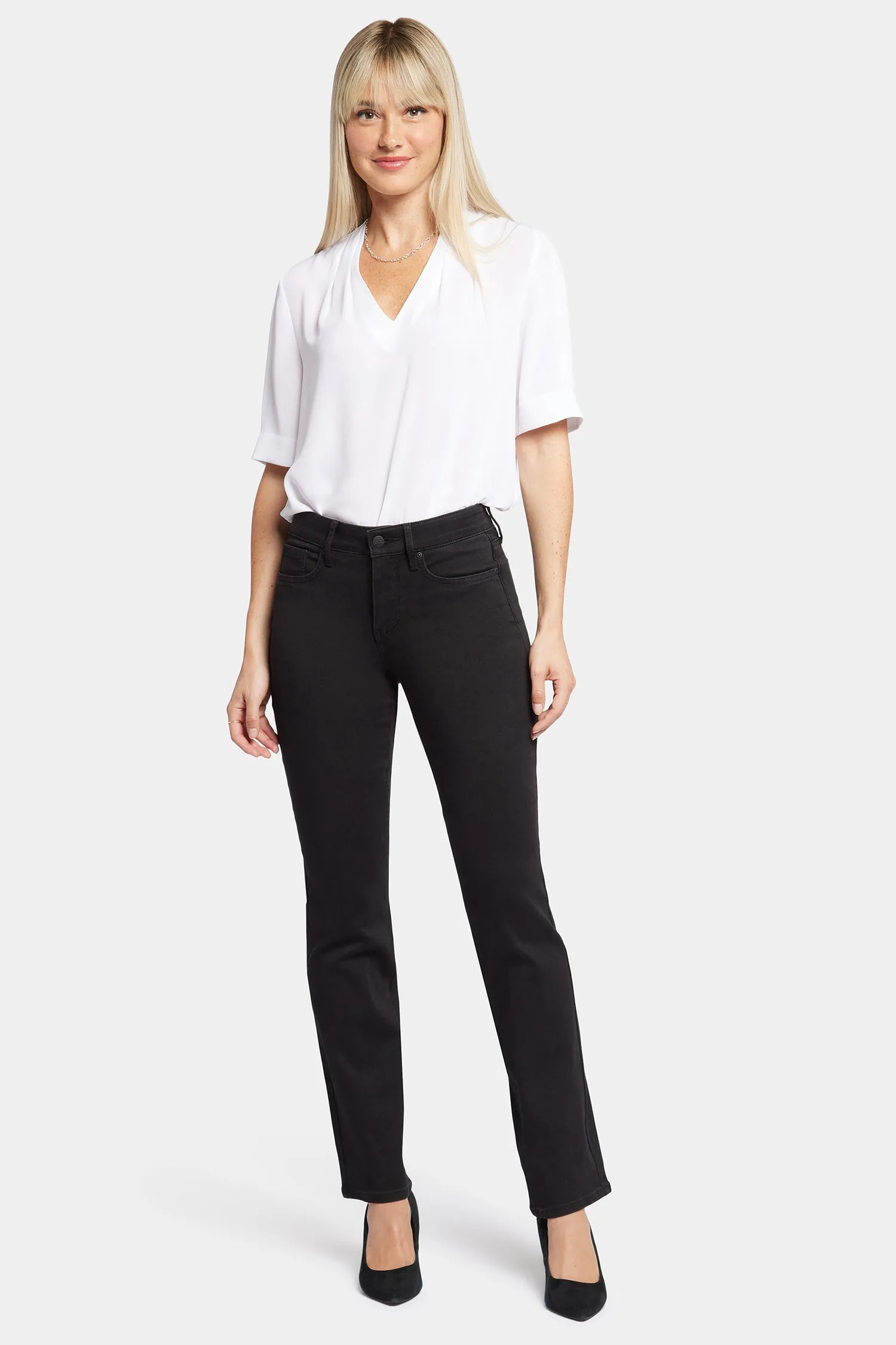 Marilyn Straight Jeans - Black