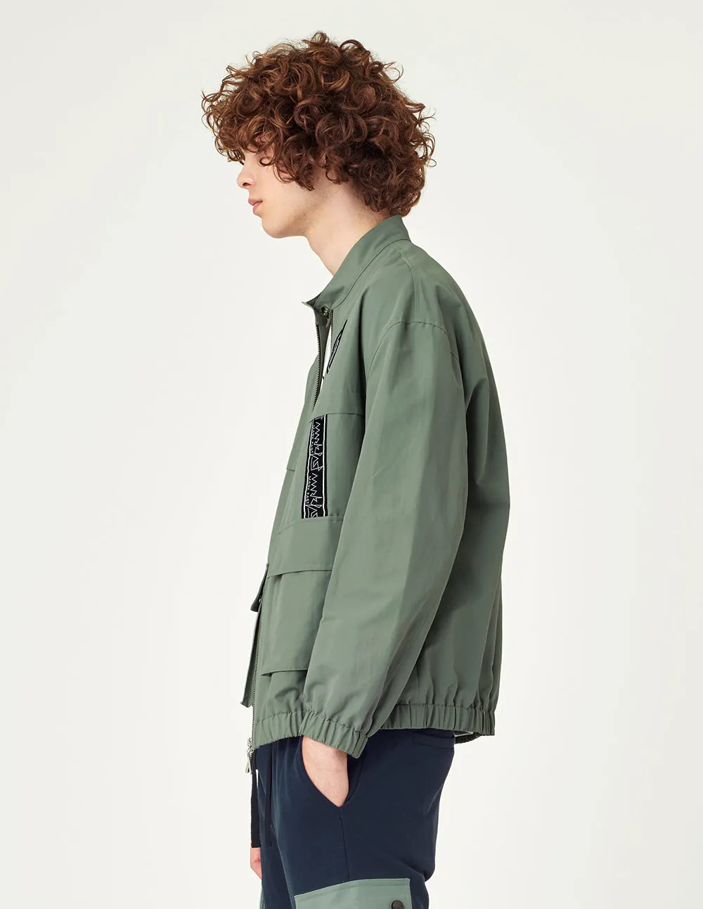 MARK FAST Zipped Stand Collar Jacket