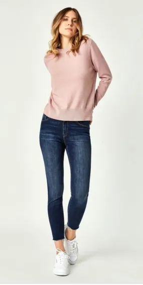 Mavi Jeans Alissa Ankle Dark Brushed Denim Jeans