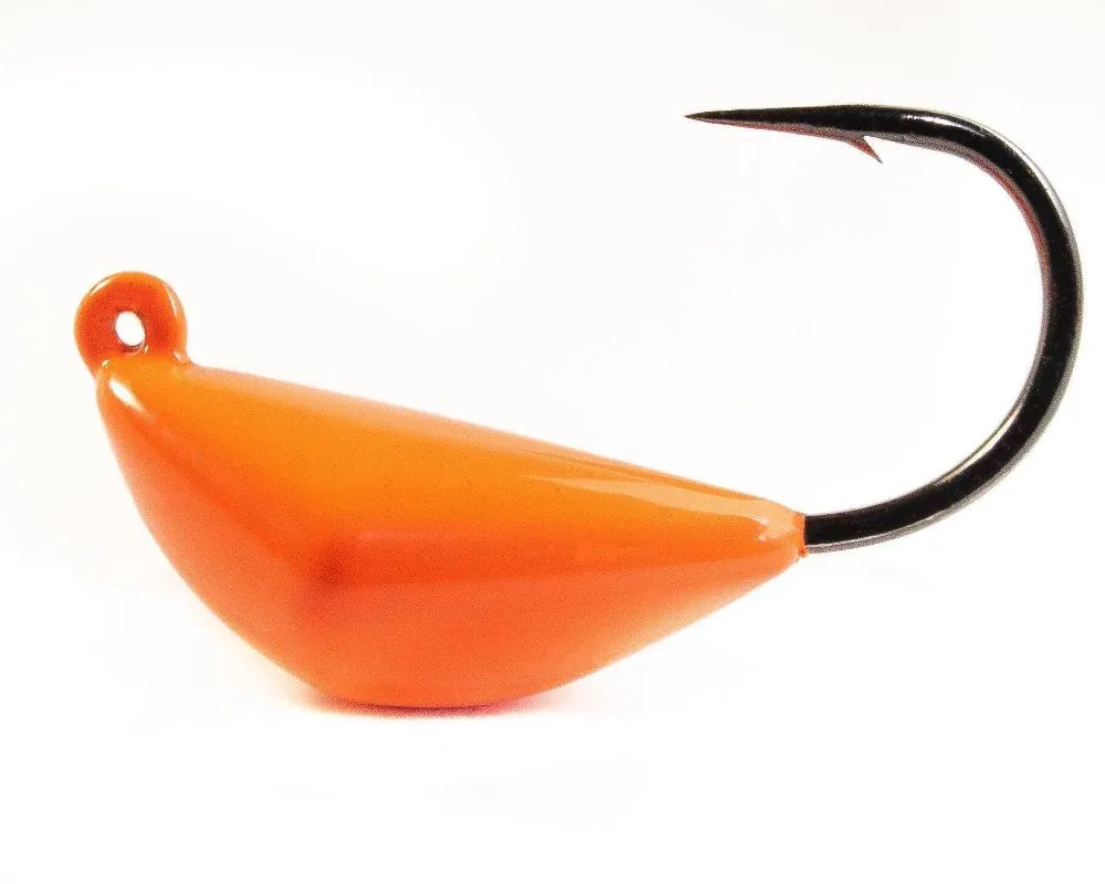 Orange Bottom Sweeper Jigs