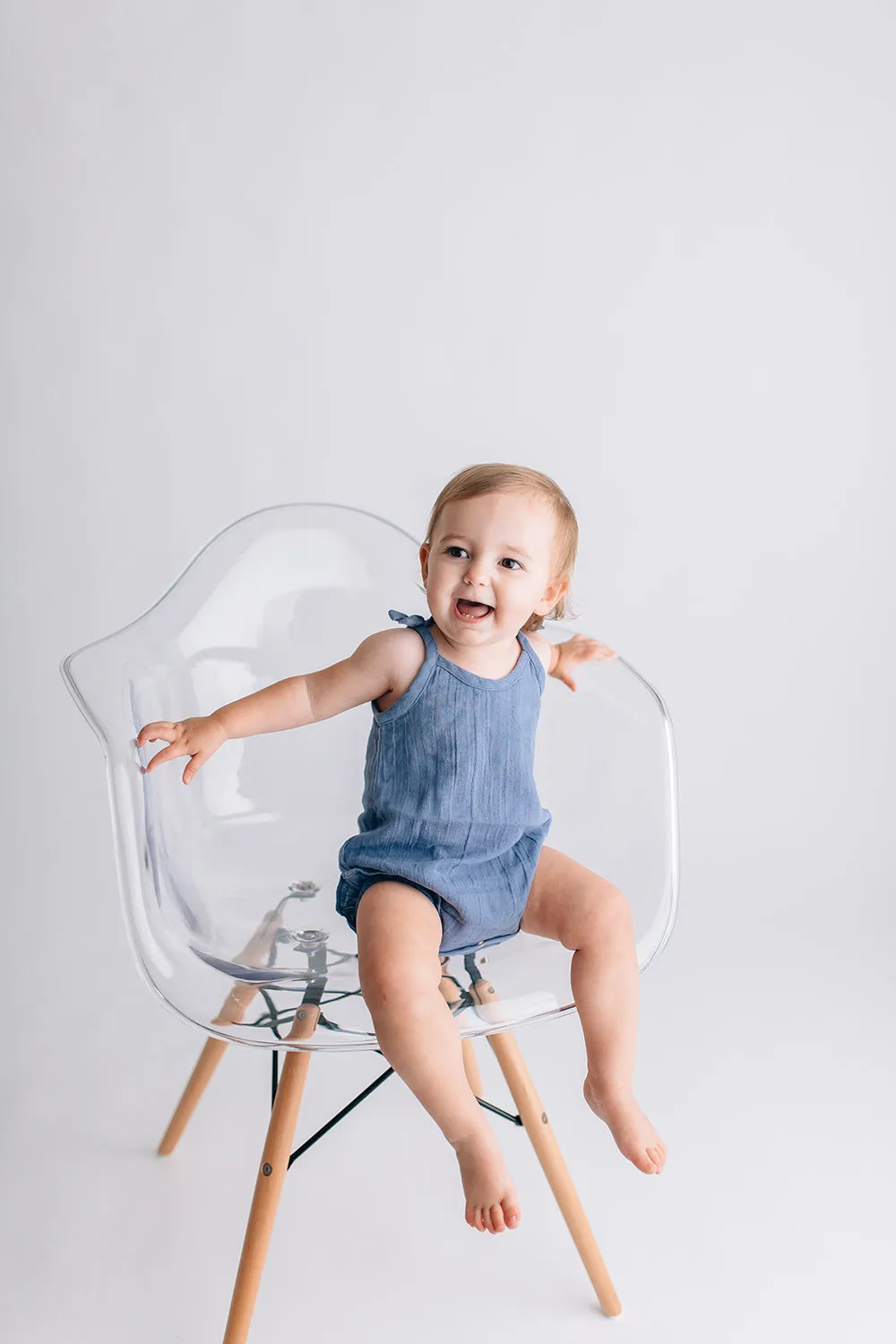 Organic Muslin Tie Bodysuit