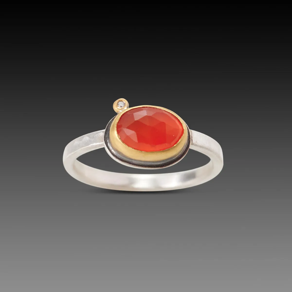 Oval Carnelian Ring