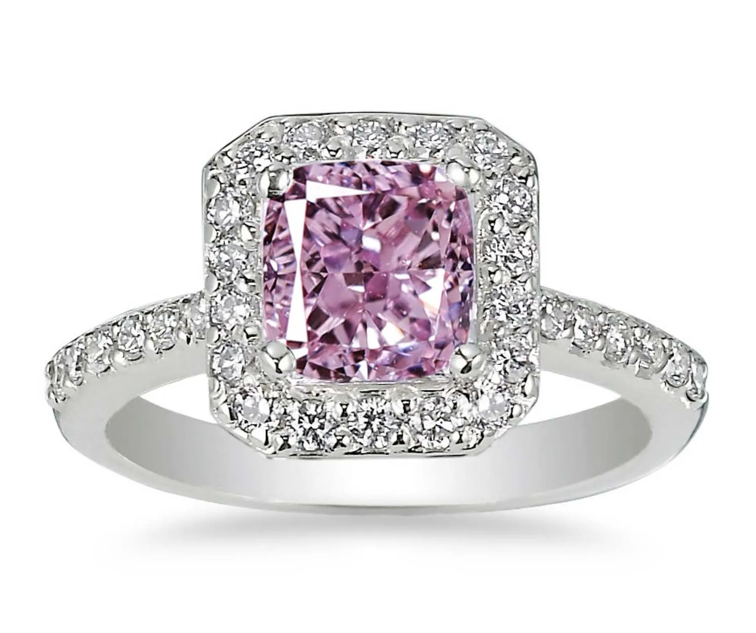 Pink Diamond - Fancy Purple Pink VS1 Diamond 0.33ct