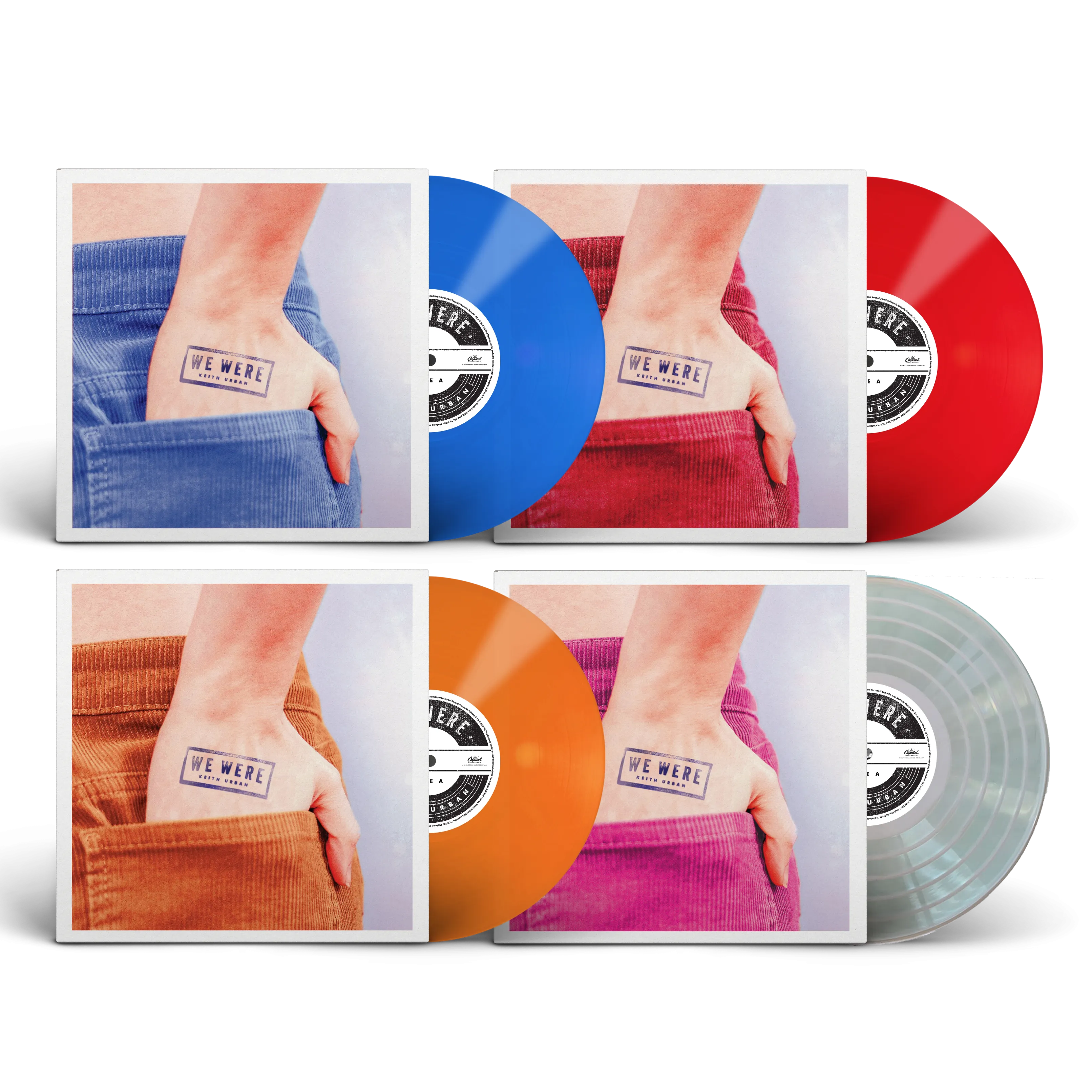 "We Were" 7" Vinyl - Set of 4