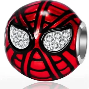 Red Spiderman Spider Man Bead Charm