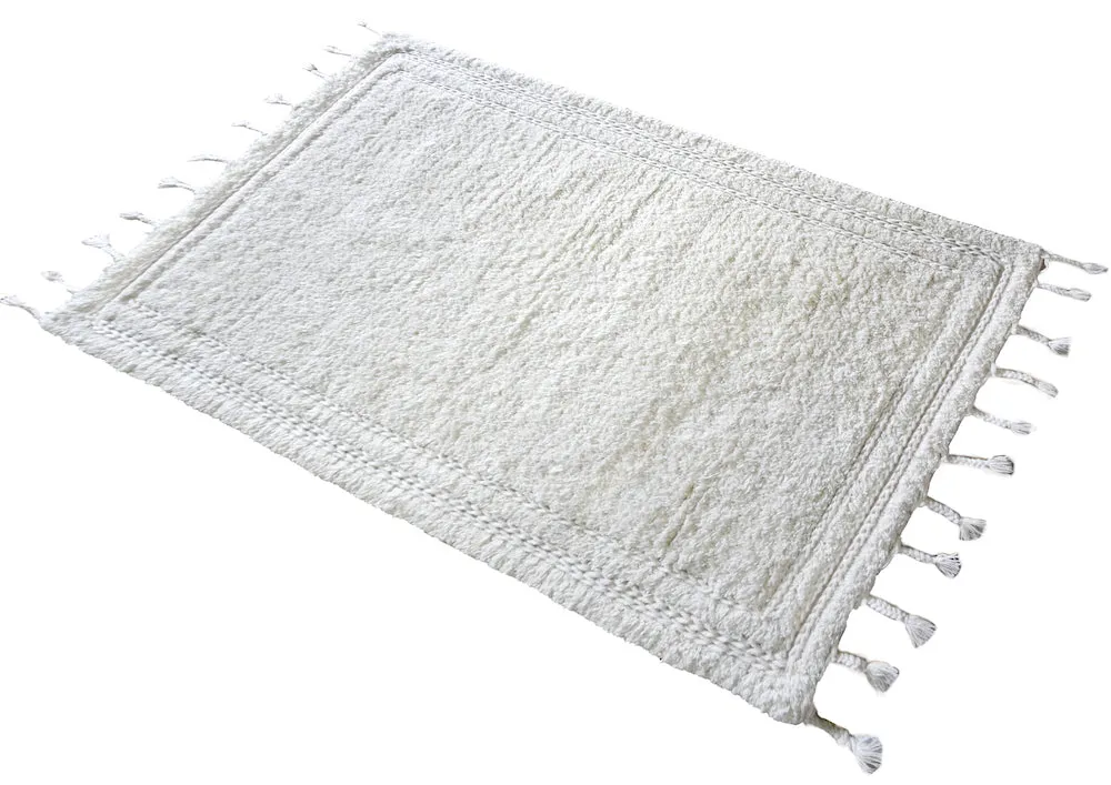 Snowden White Wool Rug